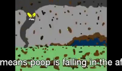Poop Tornado Warning EAS
