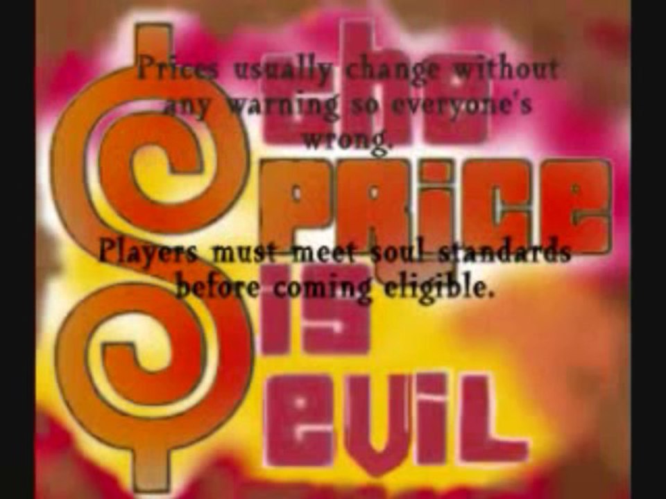 The Price is Evil spoof