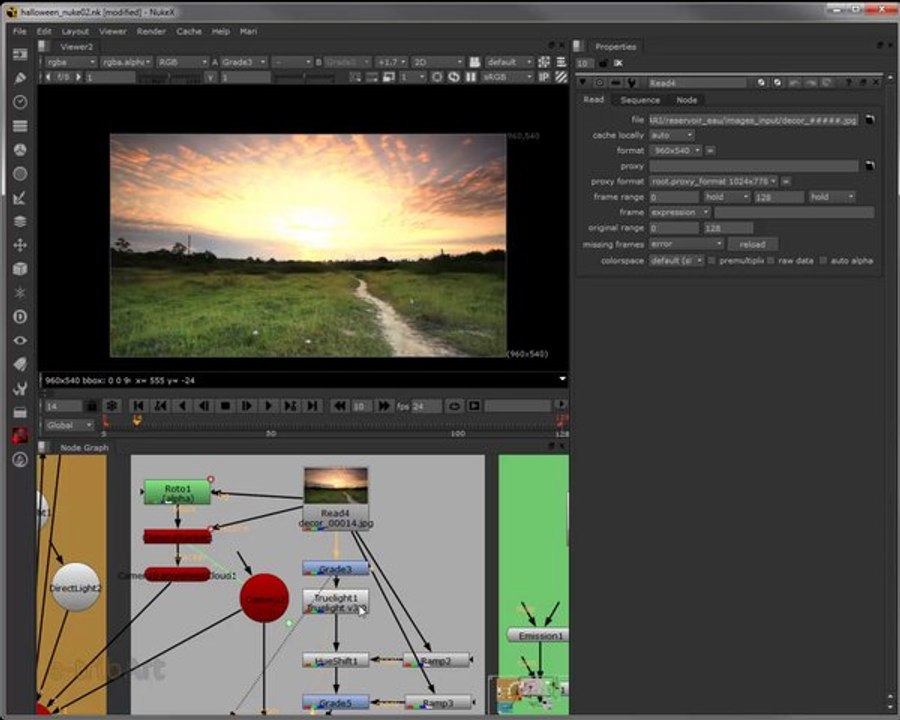 Tuto du jeudi spécial Halloween - Ombres dans Nuke