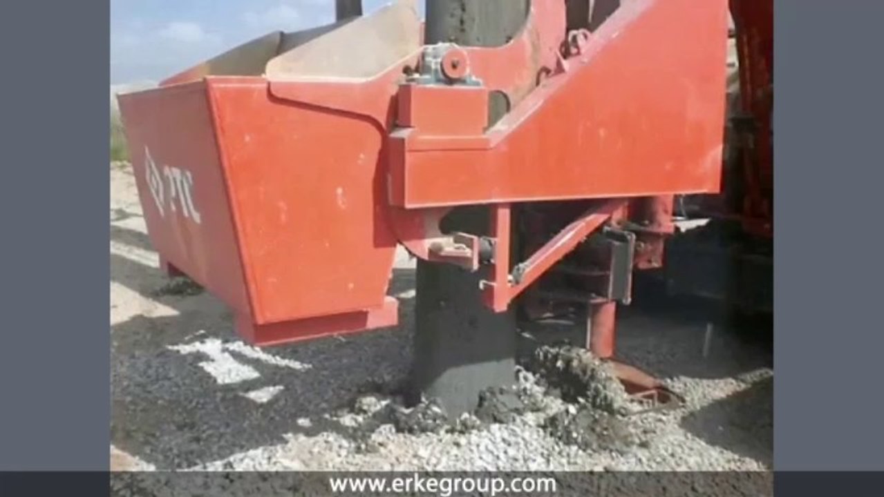 ERKE Dış Ticaret ltd., PTC SC-13 Stone Column Machinery - www.erkegroup.com