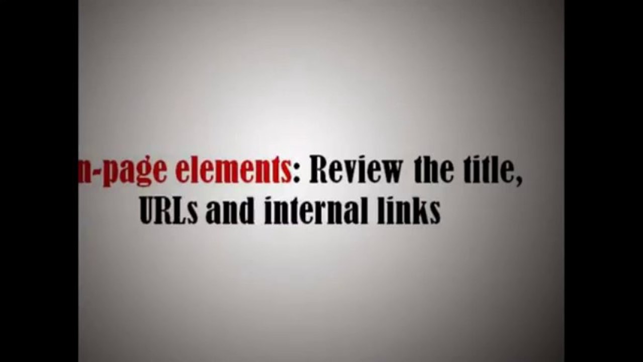 Google Ranking Factors -- Things to log