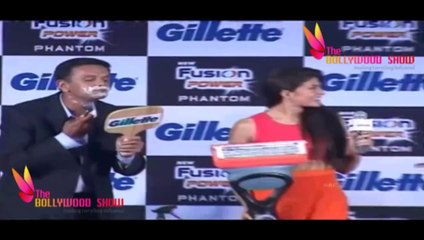 Jacqueline Fernandez, Rahul Dravid & Arbaaz Khan unveil the Gillette's latest innovation