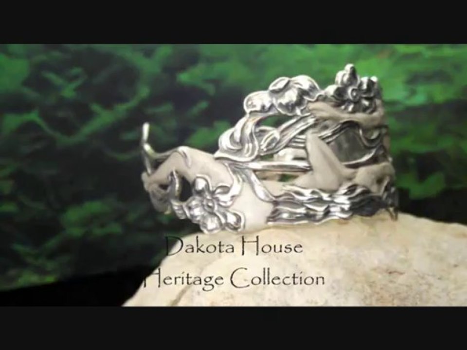 Jugendstil Schmuck Wasserfrauen armgl1