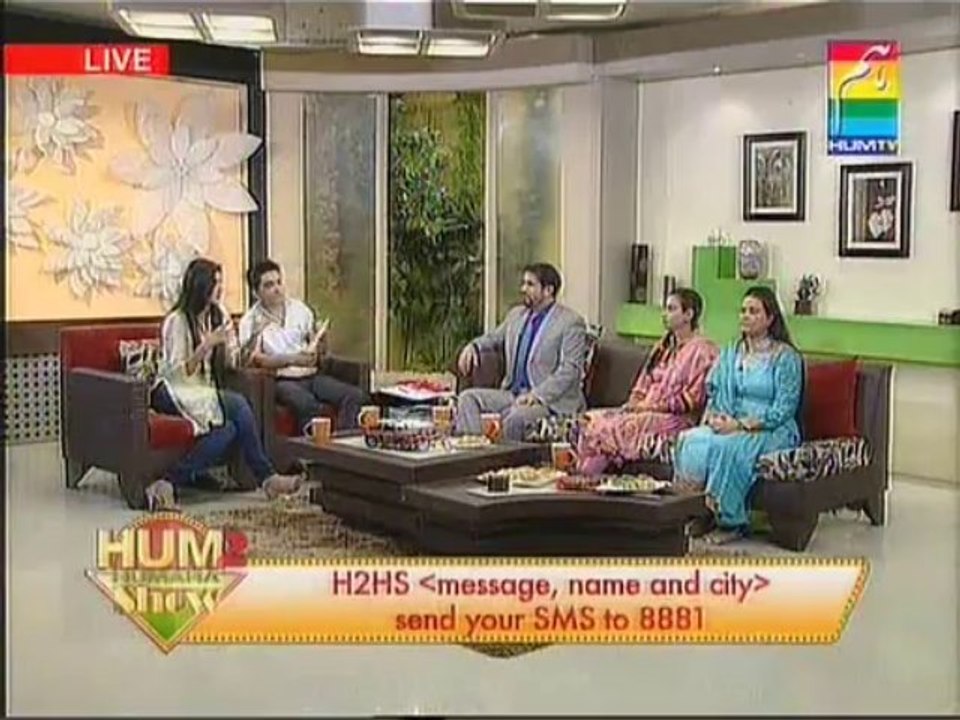 Hum 2 Humara Show with Dr. SAMAD, on HumTV Host Couple MANI and HIRA (Part-1)