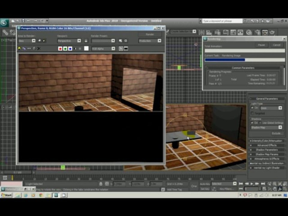 3Ds Max Tutorial - Material & Bump - Urdu/Hindi