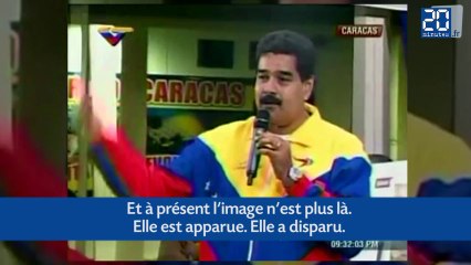 Venezuela: le visage d'Hugo Chavez apparaît sur une paroi rocheuse