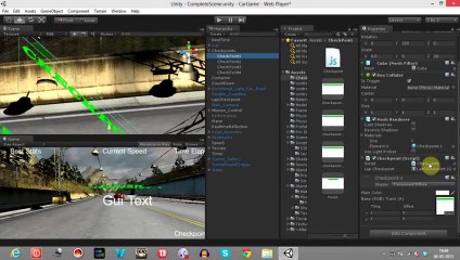 Game Creation Tutorial - 7 Unity3d Car Game (creating Lap And Checkpoint System 1) - Youtube-1
