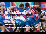 Rovigo vs Mogliano Online Rugby