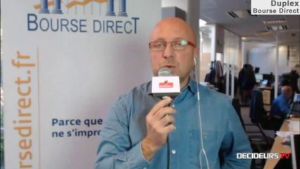 31/10/13 : Les Experts de Bourse Direct dans l'émission "Duplex Bourse" sur Décideurs TV