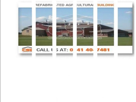 Steel Frame Agricultural Buildings | Capital Steel Buildings