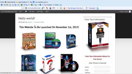 Free Internet Marketing Toolkit - How To Add An Ecover In Your Sidebar 5