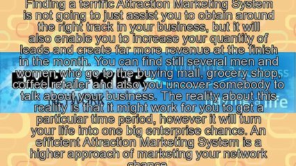 Why Use An Attraction Marketing System In Your Business?