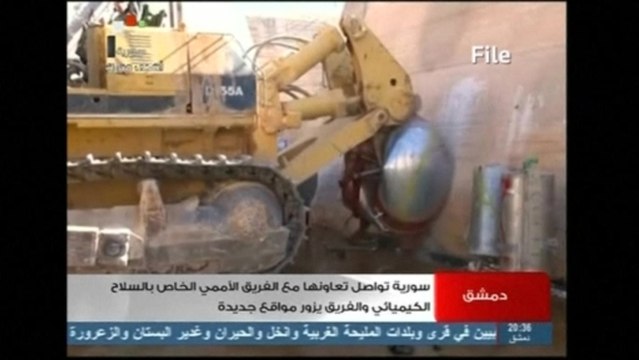 Syria meets deadline to destroy chemical weapons equipment