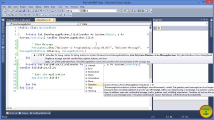 VB.NET Setting Properties at run time In Urdu