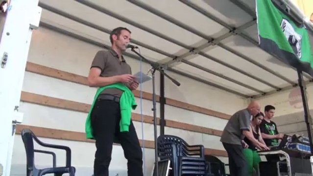 Dr. Markus Büchler (Bündnis 90 / Die Grünen) Yes We Scan Demo München 26.10.13 - QSO4YOU TV