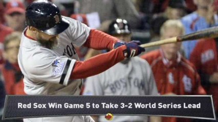 World Series: Red Sox One Win From Title