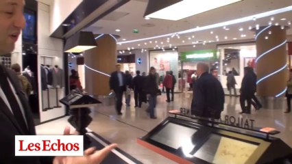 Tailor Corner invente la cabine d'essayage tactile