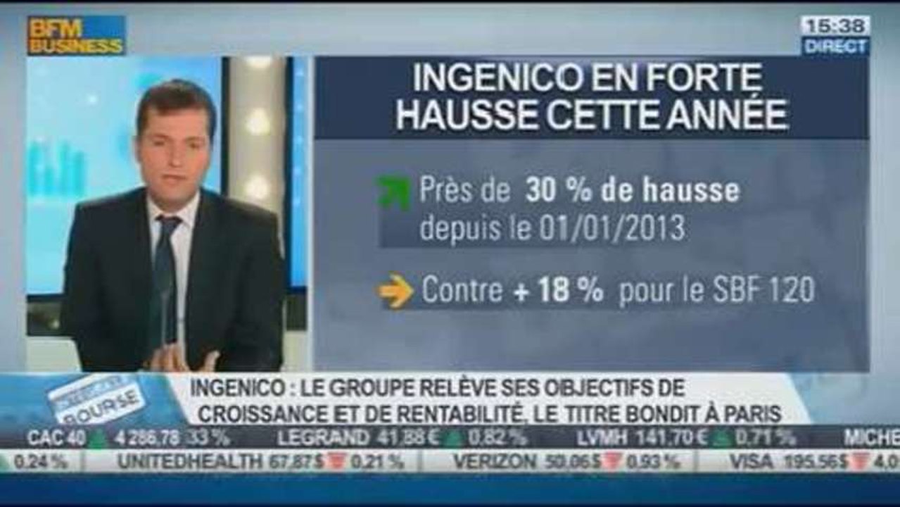 Ingenico révise à la hausse ses objectifs: Philippe Lazare, dans Intégrale Bourse - 31/10