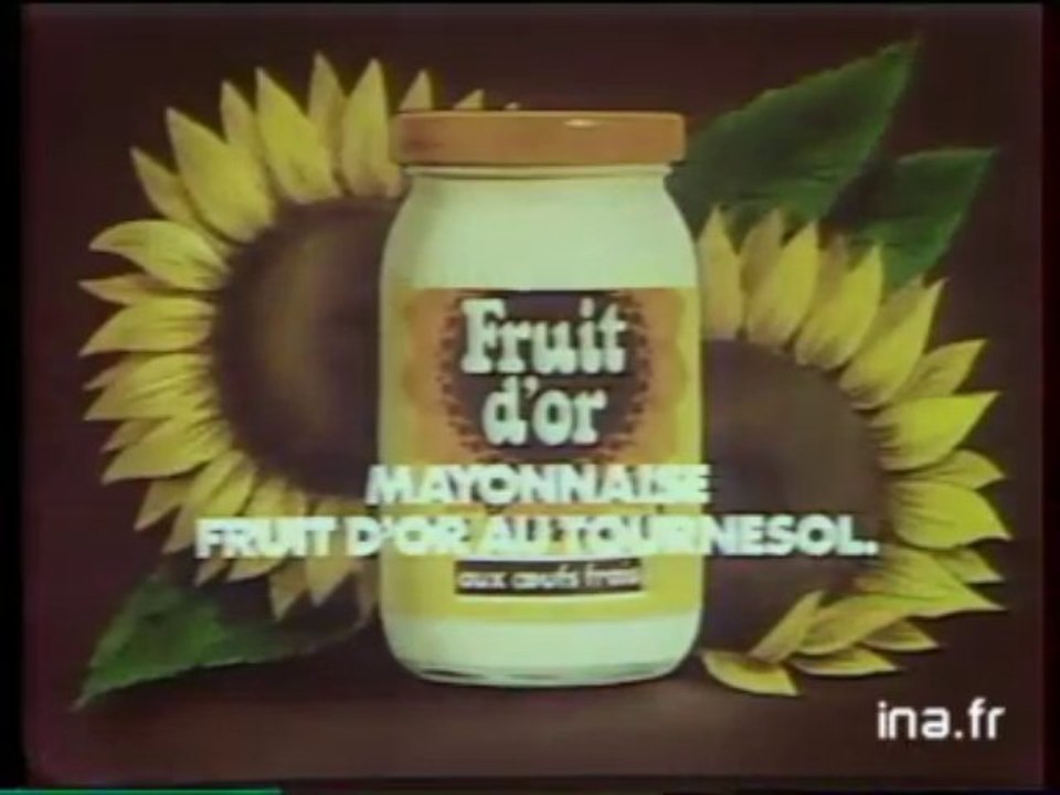 Tintin Mayonnaise Fruit d'or Tournesol - 1979