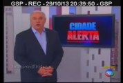 E AGORA? Marcelo Rezende comete gafe e anuncia 'Jornal Nacional' no Cidade Alerta da Record