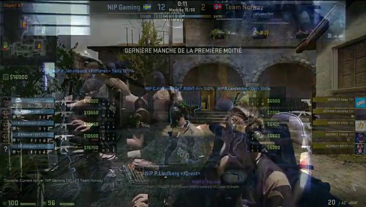 ESWC INTER CSGO : NiP Gaming vs Team Norway