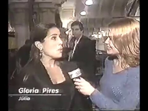 Glória Pires nos Bastidores de Belíssima