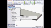 SolidWorks Advanced Part Modeling Video Tutorials - How to work with Configurations Video Tutorial