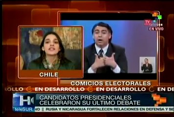 Descargar video: Candidatos presidenciales chilenos difieren en propuestas educativas