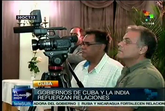 Gobiernos de Cuba e India refuerzan relaciones bilaterales
