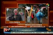 Estudiantes colombianos demandan una educación de calidad