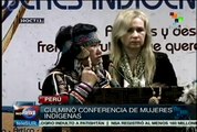Perú: Culmina Conferencia Global de Mujeres Indígenas
