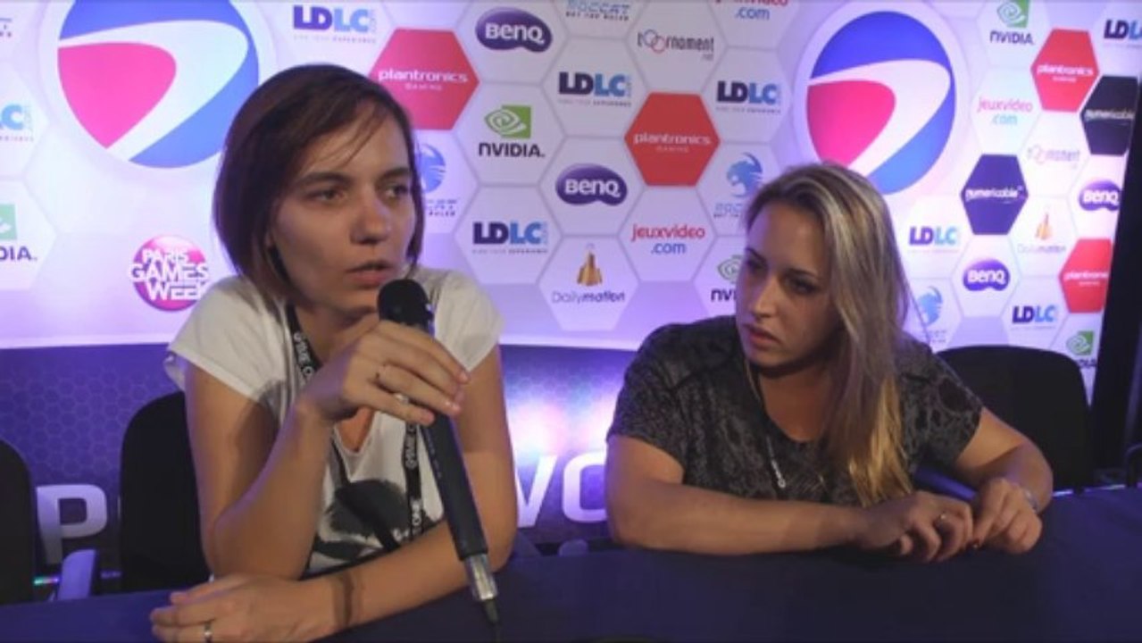ESWC 2013 : RiTTa et Torka après l'élimination Millenium Girls