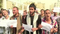 Palestinian youth protest on anniversary of Balfour Declaration