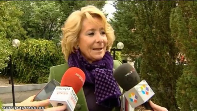 Esperanza Aguirre citada a declarar por el caso Gürtel