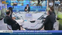 Stagnation des salaires: à qui la faute ? dans Les décodeurs de l'éco - 31/10 2/5