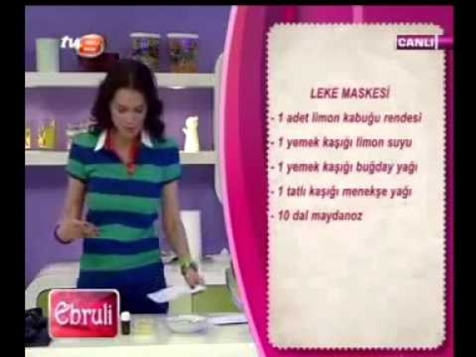 Güneş lekelerine bitkisel çözüm maske tarifi-Güneş lekelerinden hangi maske korur