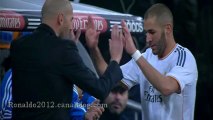 Benzema dedicated his first goal to Zinedine Zidane