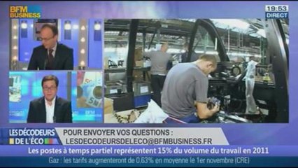 Stagnation des salaires: à qui la faute ? dans Les décodeurs de l'éco - 31/10 3/5