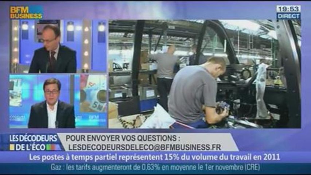 Stagnation des salaires: à qui la faute ? dans Les décodeurs de l'éco - 31/10 3/5