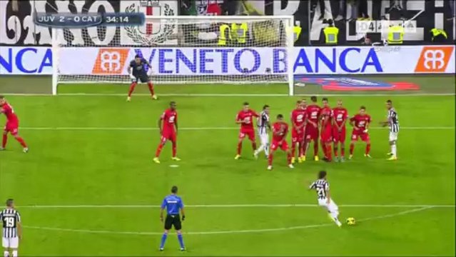 Serie A 2013/14 - 10 | Juventus 4 - 0 Catania | Pirlo (2 : 0) | 30.10.2013