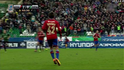 【RFPL13/14】CSKA vs Krasnodar - 本田圭佑プレー集 (27.10.2013)