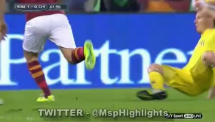 Roma vs Chievo 1:0 Borriello