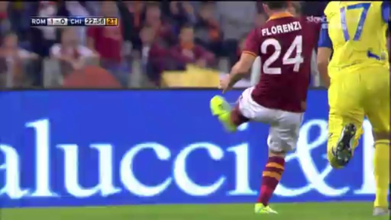 AS Roma 1 - 0 Chievo Gol Boriello 31/10/13