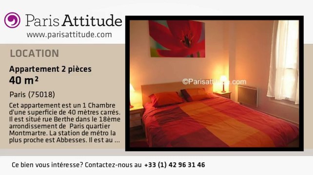 Appartement 1 Chambre à louer - Montmartre, Paris - Ref. 1186