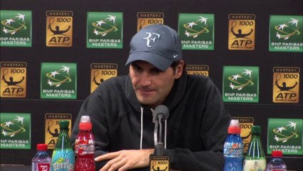 Roger Federer:'I expect some heavy hitting'