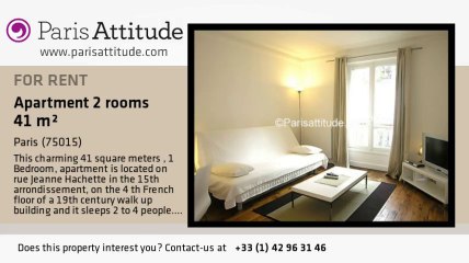 1 Bedroom Apartment for rent - Commerce, Paris - Ref. 7462