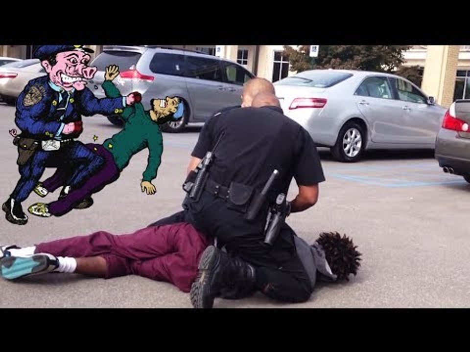 Police brutality?  Cops arrest black guys in white church in Huntsville, Alabama