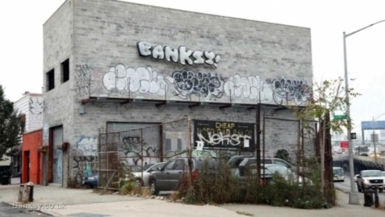 Graffiti artist Banksy brings his New York residency to an end