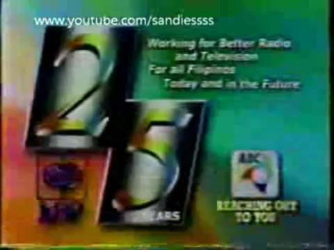 ABC5 - ABC5 KBP 25th Anniversary Station ID ver. 2 1998