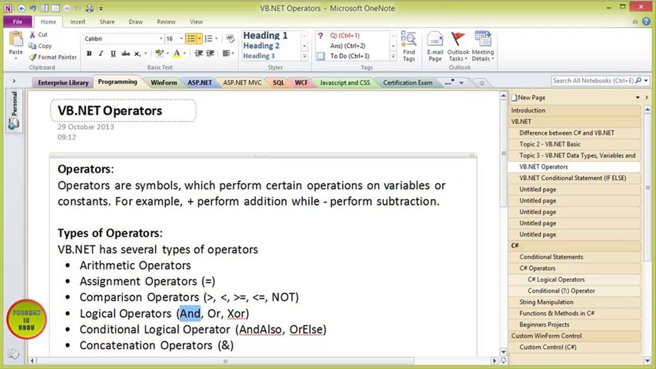 VB.NET IF Else Statement In Urdu